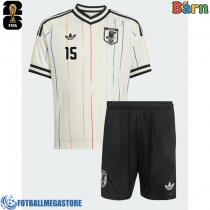 Fotballdrakt Barn Japan Daichi Kamada #15 Bortedraktsett VM 2026 Kortermet (+ Korte bukser)